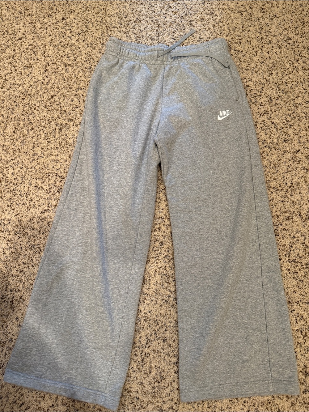 Nike Wide Leg Fleece Pants